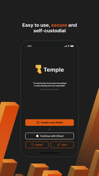 Temple Wallet Mobile