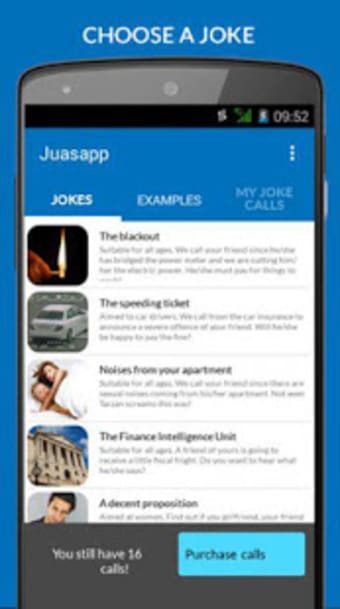 Juasapp - Joke Calls