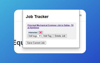 Setlor - Simple Job Tracker