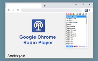 Chrome Radio Player