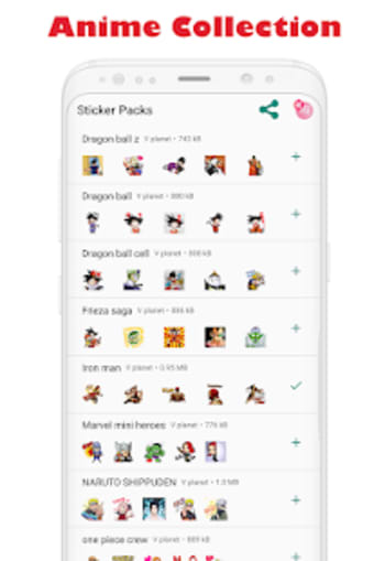 Anime Stickers for WhatsApp WAStickerApps