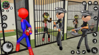 Spider Stickman Prison Break