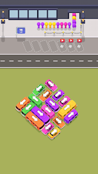 Bus Park Jam Puzzle