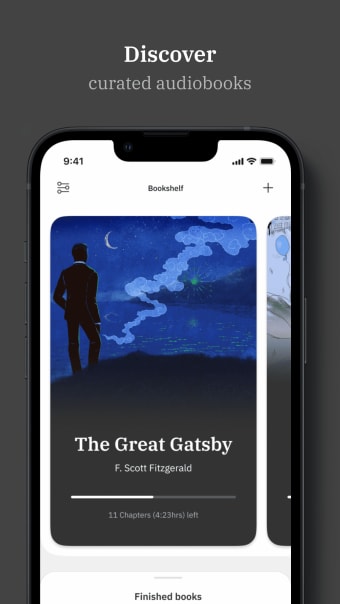Audrey: Guided audiobooks