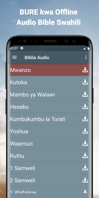 Audio Bible Swahili offline