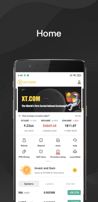 XT.COM - Buy  sell Bitcoin