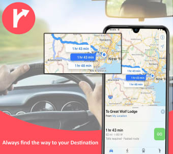 GPS Maps - Navigate Voice Navigation  Direction