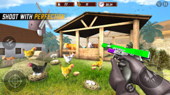Chicken Shooting 3D Hunt Games