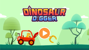 Dinosaur Digger Truck Games