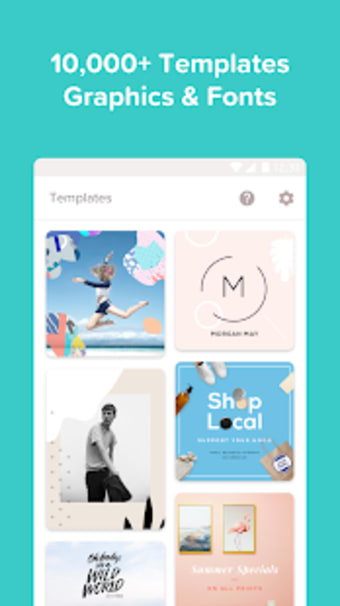 Over: Add Text to Photos  Graphic Design Maker