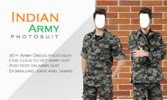 Best Indian Army Photo Suit