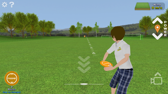 Disc Golf Game Range