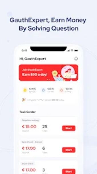 Gauth Expert-Solve and Earn