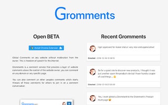 Gromments