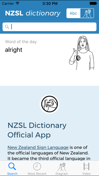 NZSL Dictionary