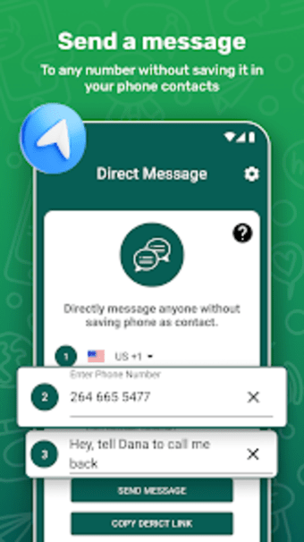 Direct MessageWA Direct Chat