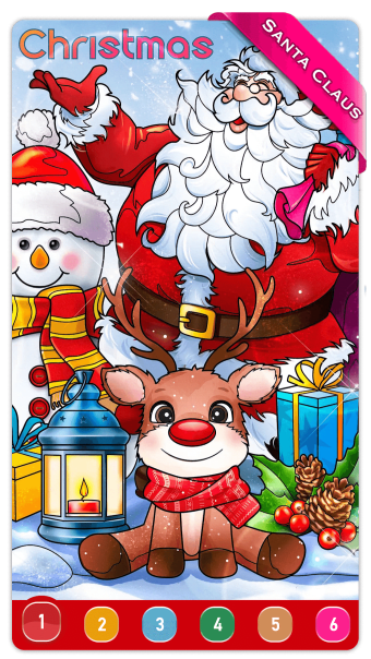 Christmas Color: Coloring Game