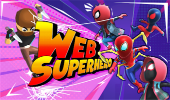 Web Rope Hero Battle