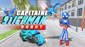 US Robot Stickman Rope Hero -