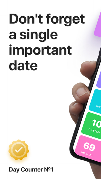 Days Counter. Event Tracker