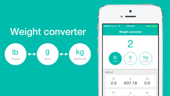 Weight Converter for lbkgg