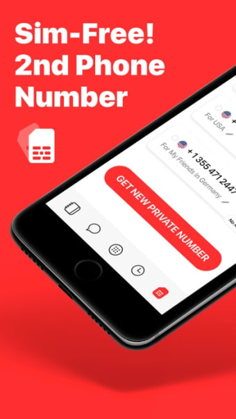 TapCall - Second Phone Number