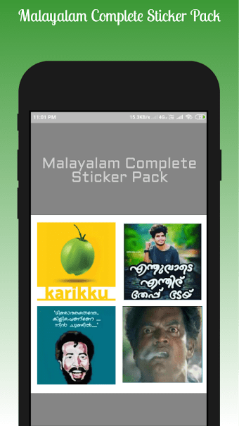Malayalam Complete Sticker Pack