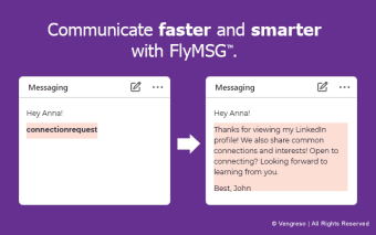 FlyMSG: Text Expander to Type Less & Do More