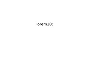 Lorem Filler