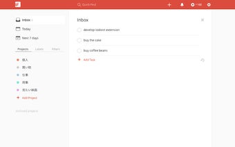 Todoist keyboard navigator