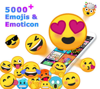 Emoji keyboard - Cute Emoticons GIF Stickers