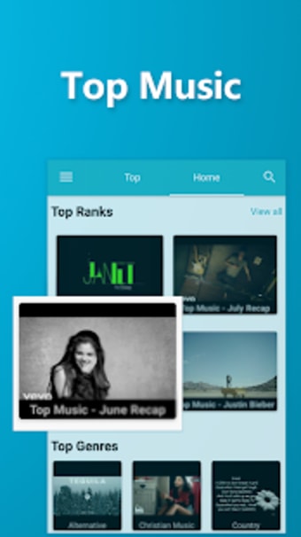 Blue Tunes - Wonderful Music  Music Videos App