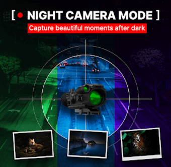 Night Camera Mode: Video Photo