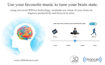 3DWave - Tune your brainwaves using any music