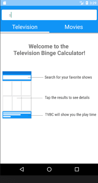 TV Shows Binge Watching - Series Binge Calculator
