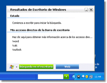 Microsoft Windows Desktop Search