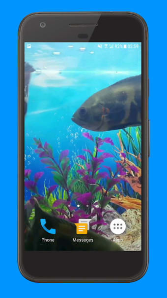 Oscar Fish Aquarium Video 3D