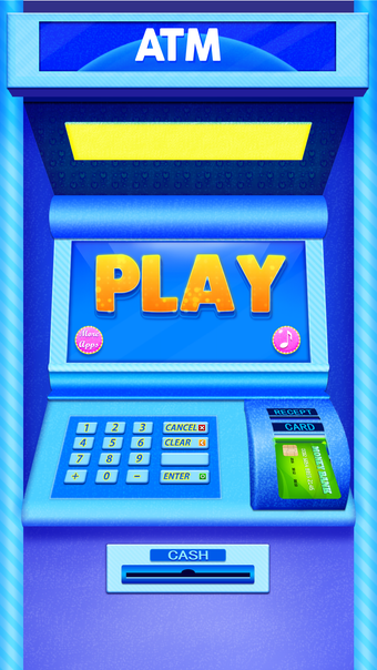 ATM Simulator Cash and Money