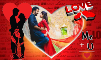 Love Photo Frame with Romantic