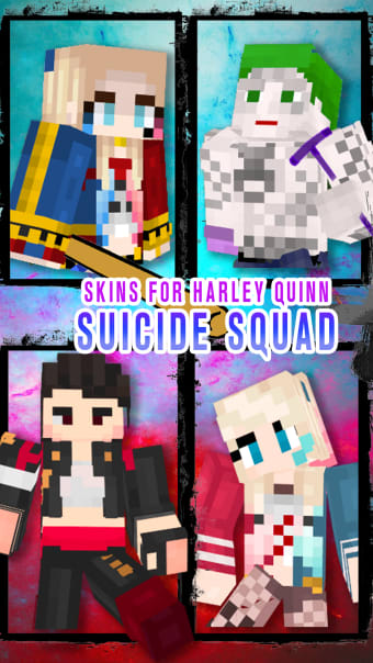 Skins for Harley  Suicide Squad for Minecraft