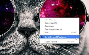 Set Image As Chrome OS Wallpaper