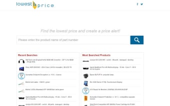 Lowest Price & Price Alerts