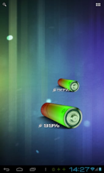 3D AA Battery Widget