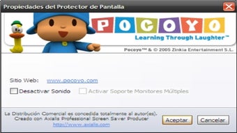 Pocoyo Salvapantallas