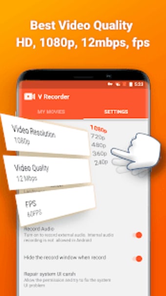 Screen Recorder Video Recorder V Recorder Editor