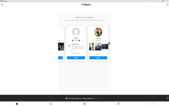 Web for Instagram with Direct