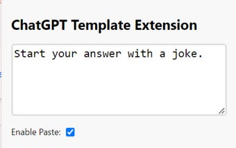 ChatGPT Template Paster