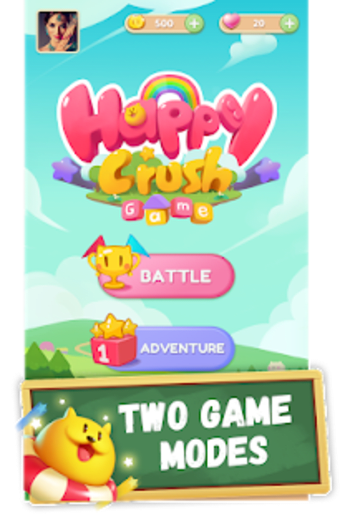 Happy Crush Game - Match 3 Puzzle Game