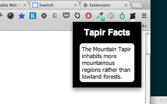 Tapir Facts