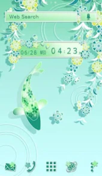 Fish and Flowers Theme